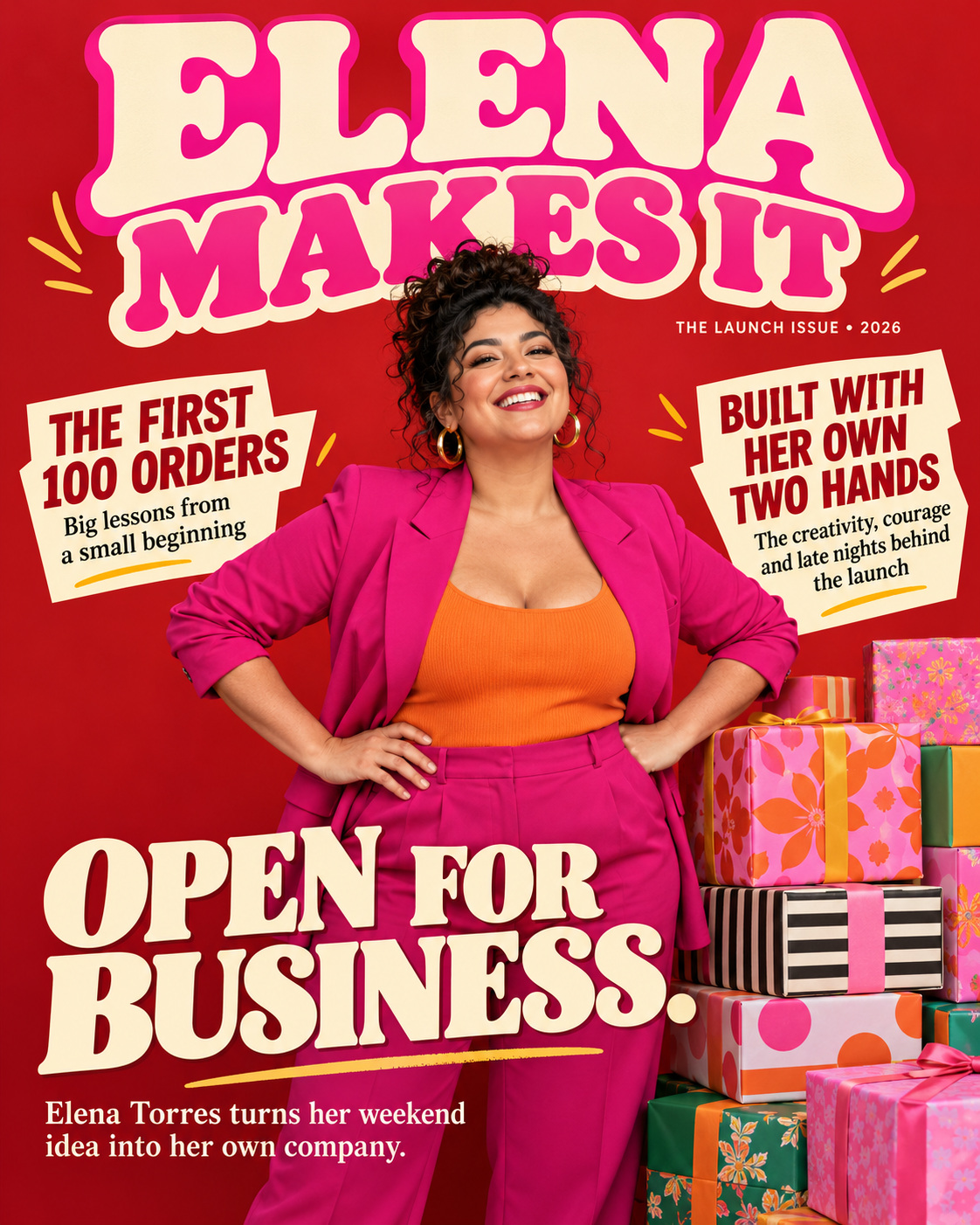 Business launch cover