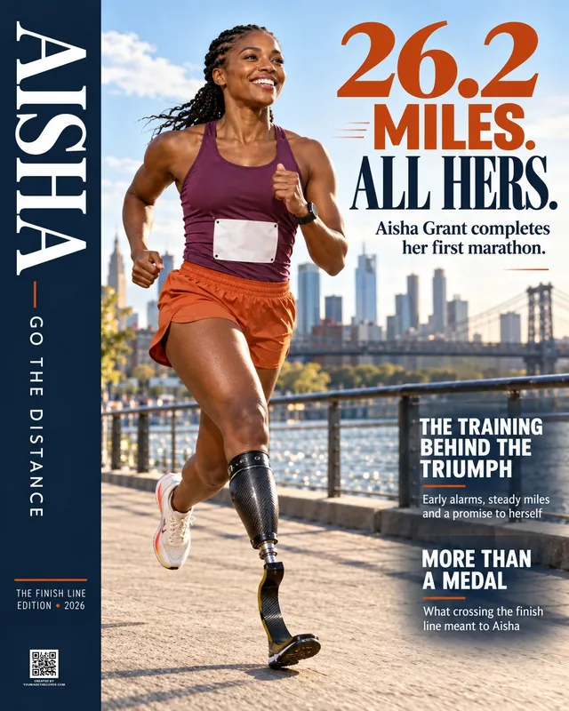 Aisha Go the Distance sample cover