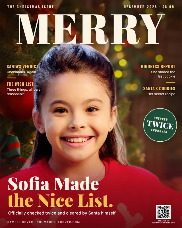 Sofia Made the Nice List sample cover